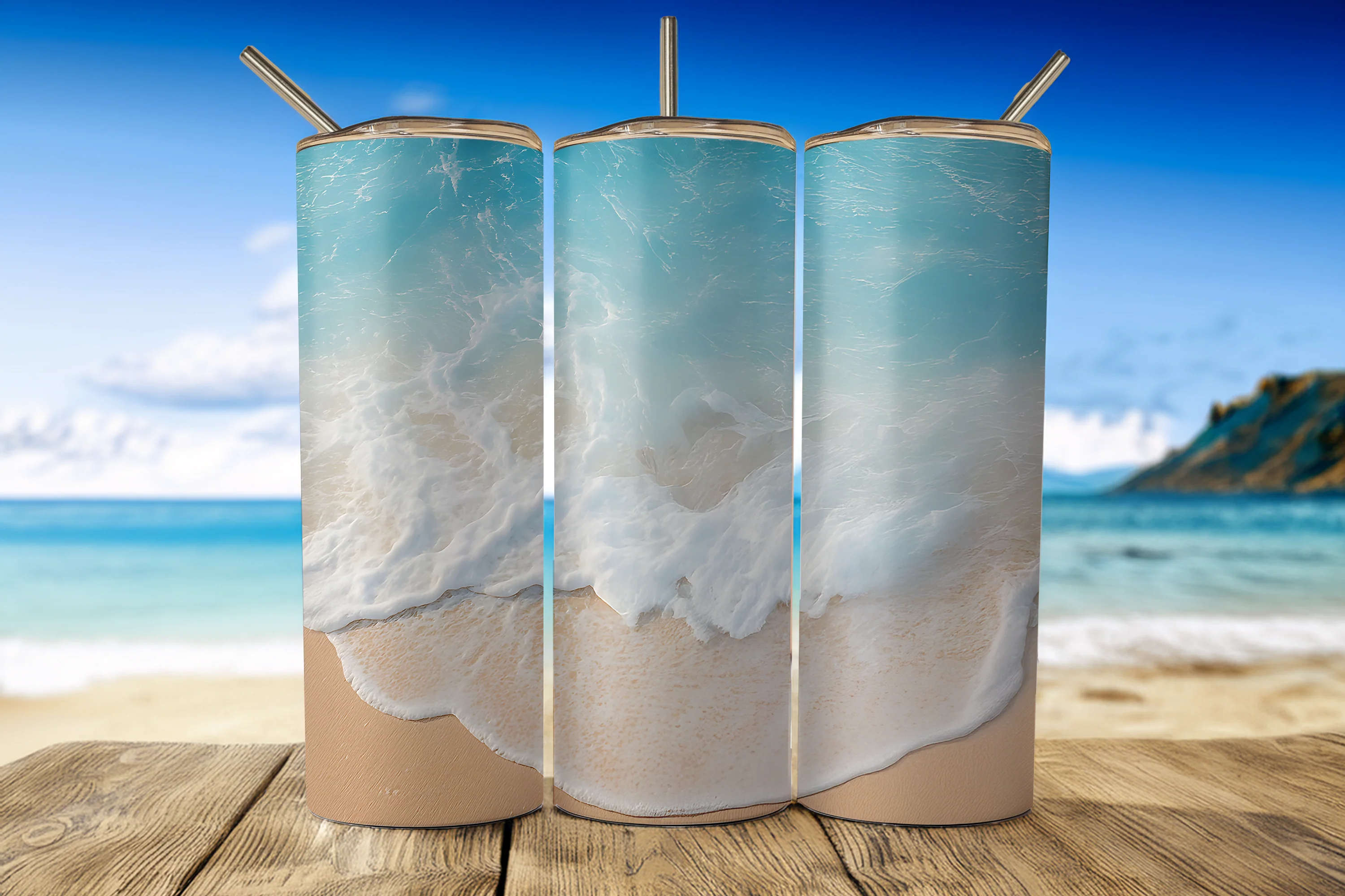 Beach waves