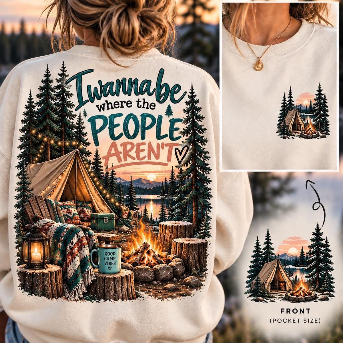 I wanna be where the people aren’t