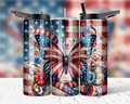 Patriotic butterfly