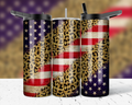 American flag cheetah