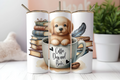 Coffee dogs and books