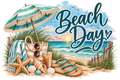 Beach Day Graphic