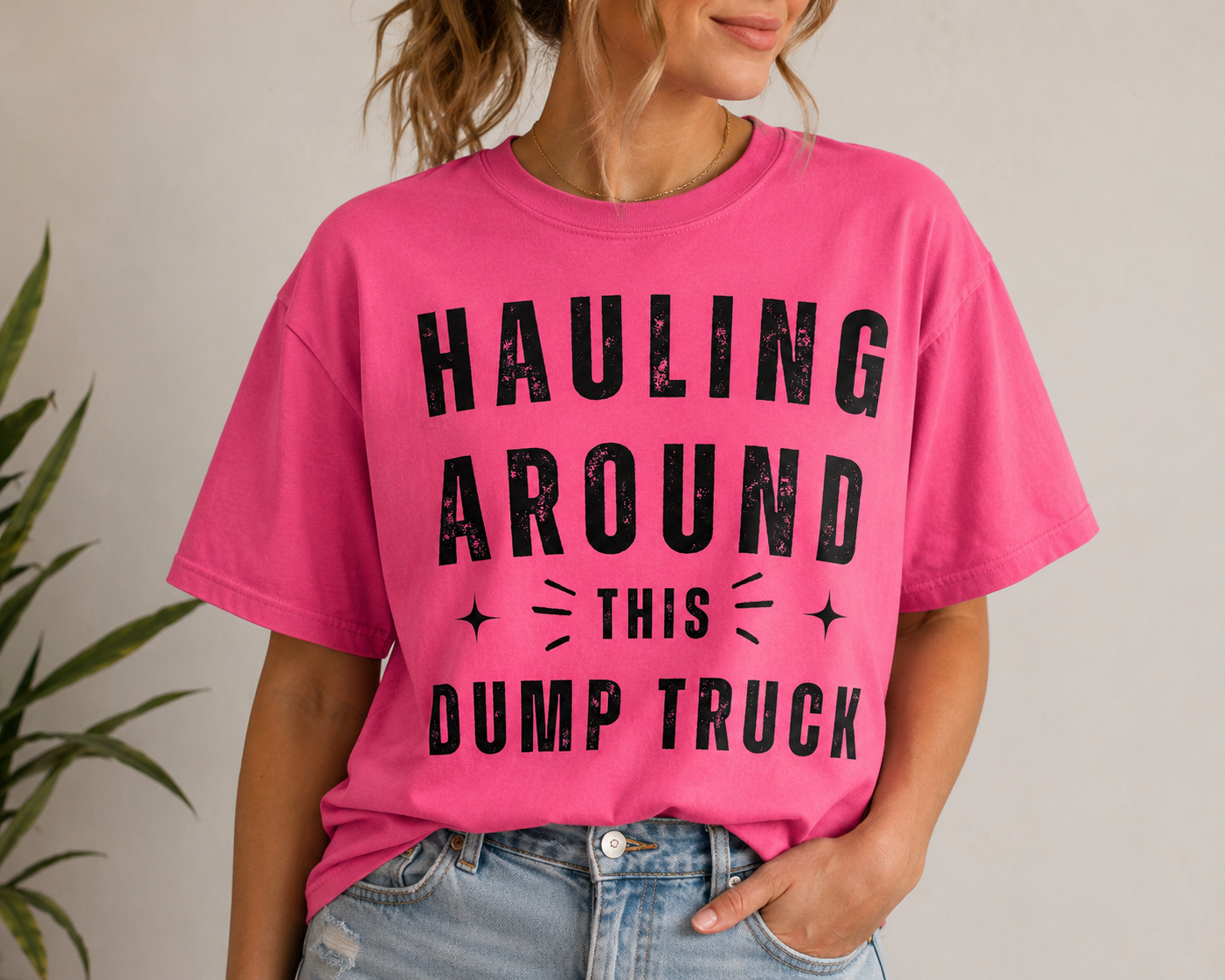 HAULING AROUND THIS DUMP TRUCK