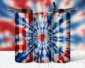Patriotic tie dye
