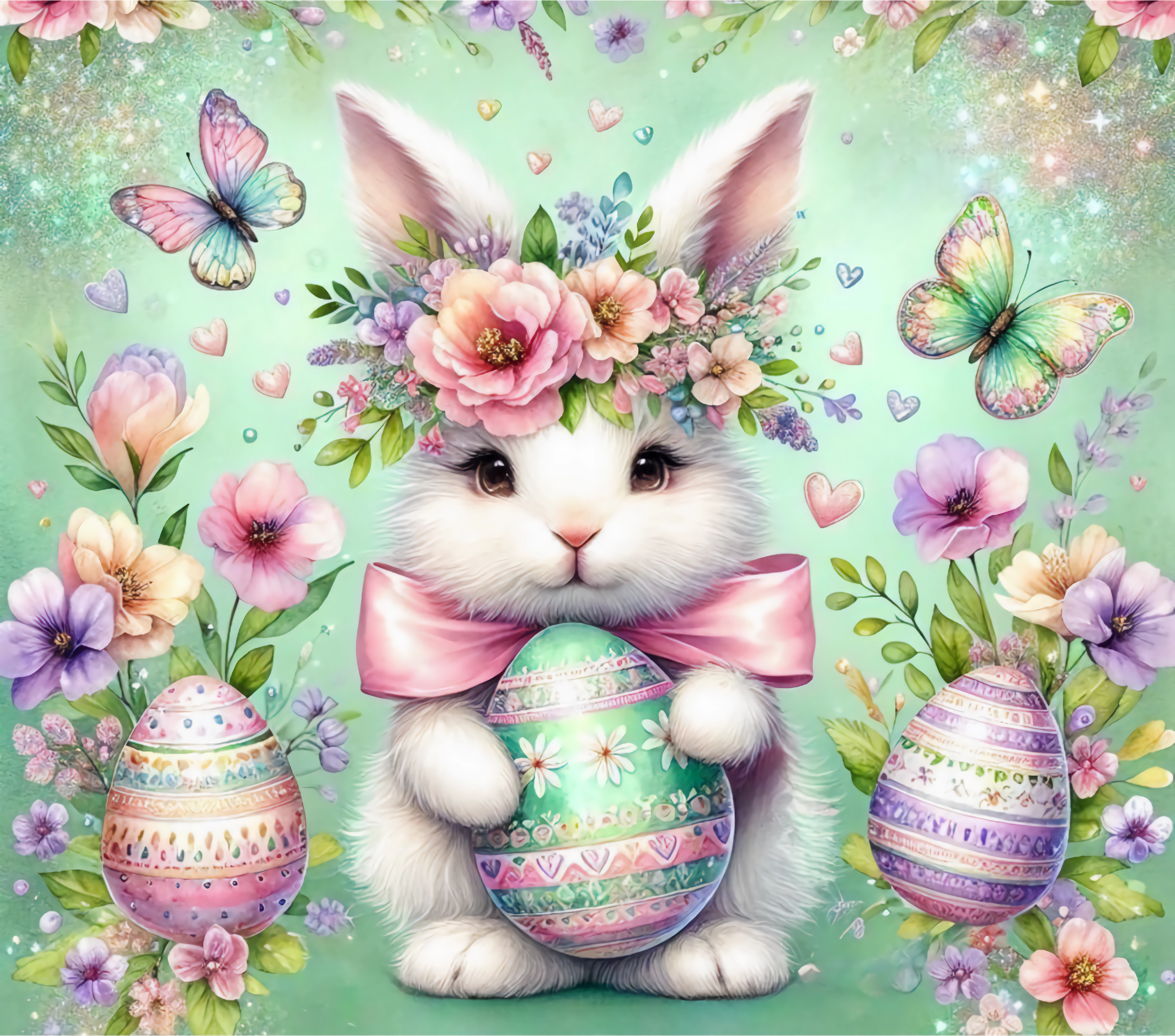 Easter Bunny Tumbler