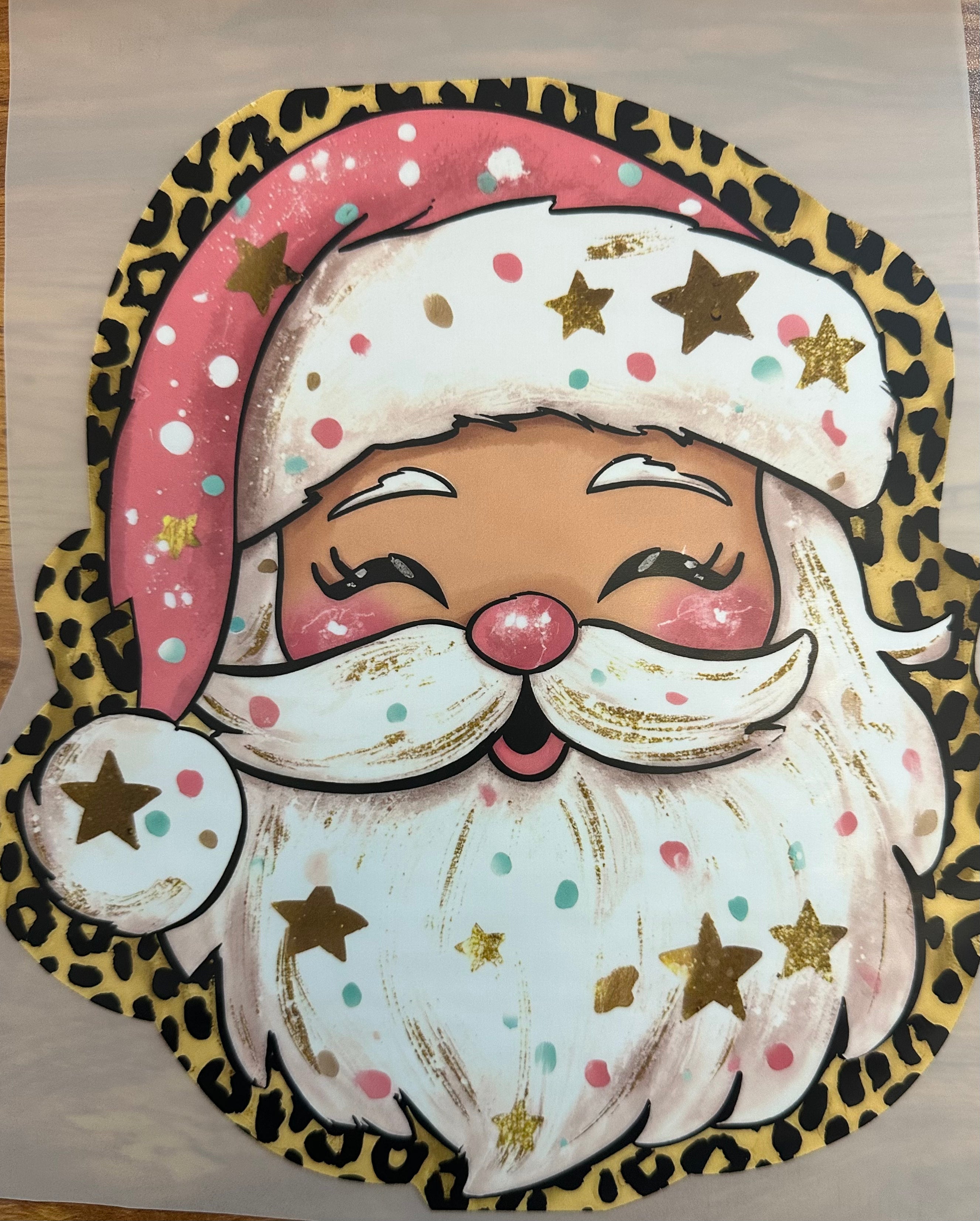 Cheetah Santa