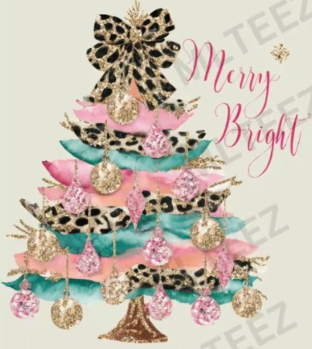 Cheetah Christmas Tree
