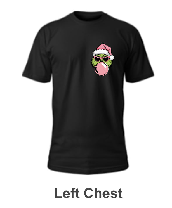 Grinch Blowing Bubble Gum