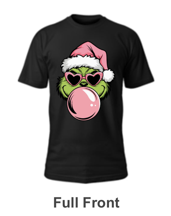Grinch Blowing Bubble Gum