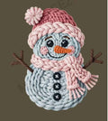 Yarn Snowman