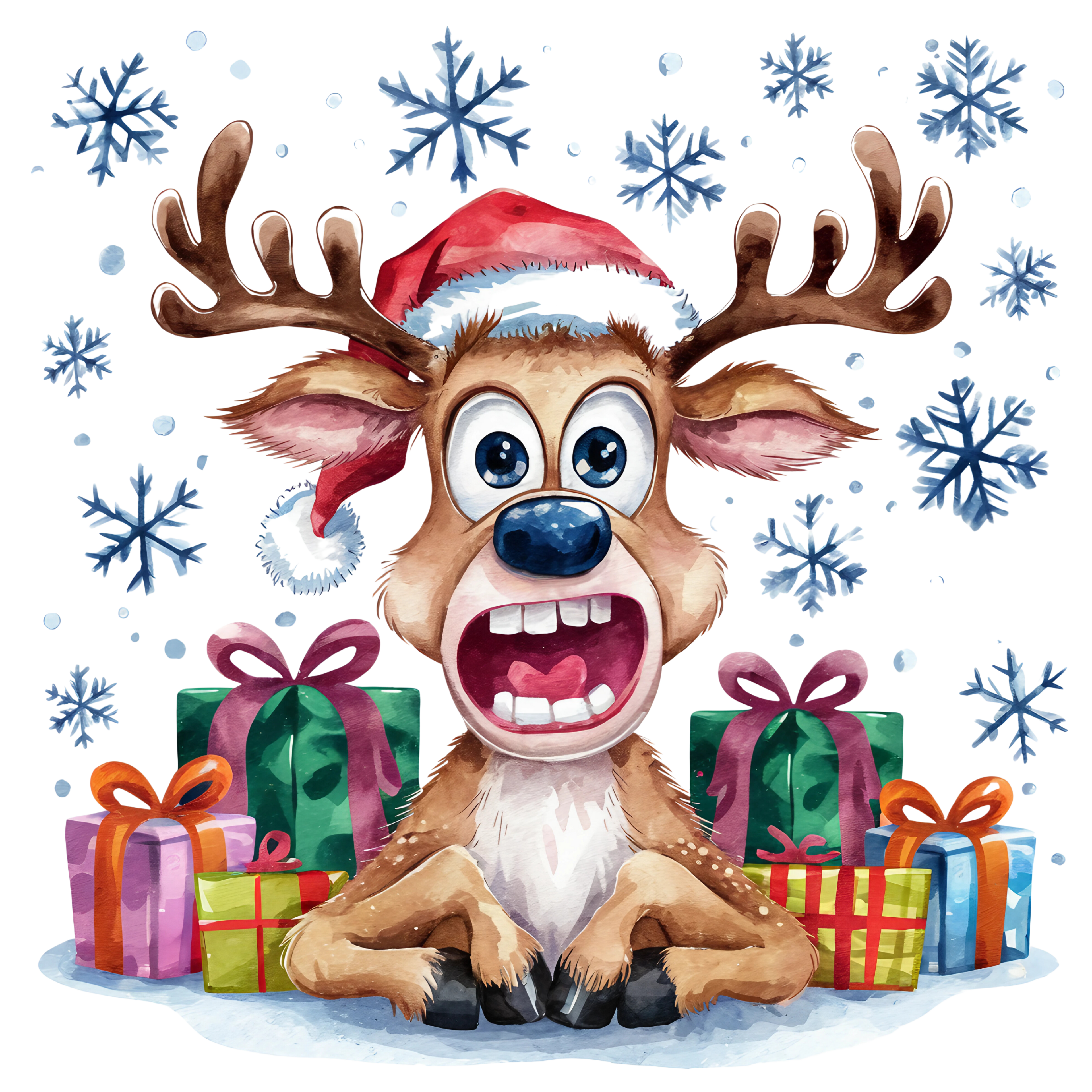 Funny Reindeer