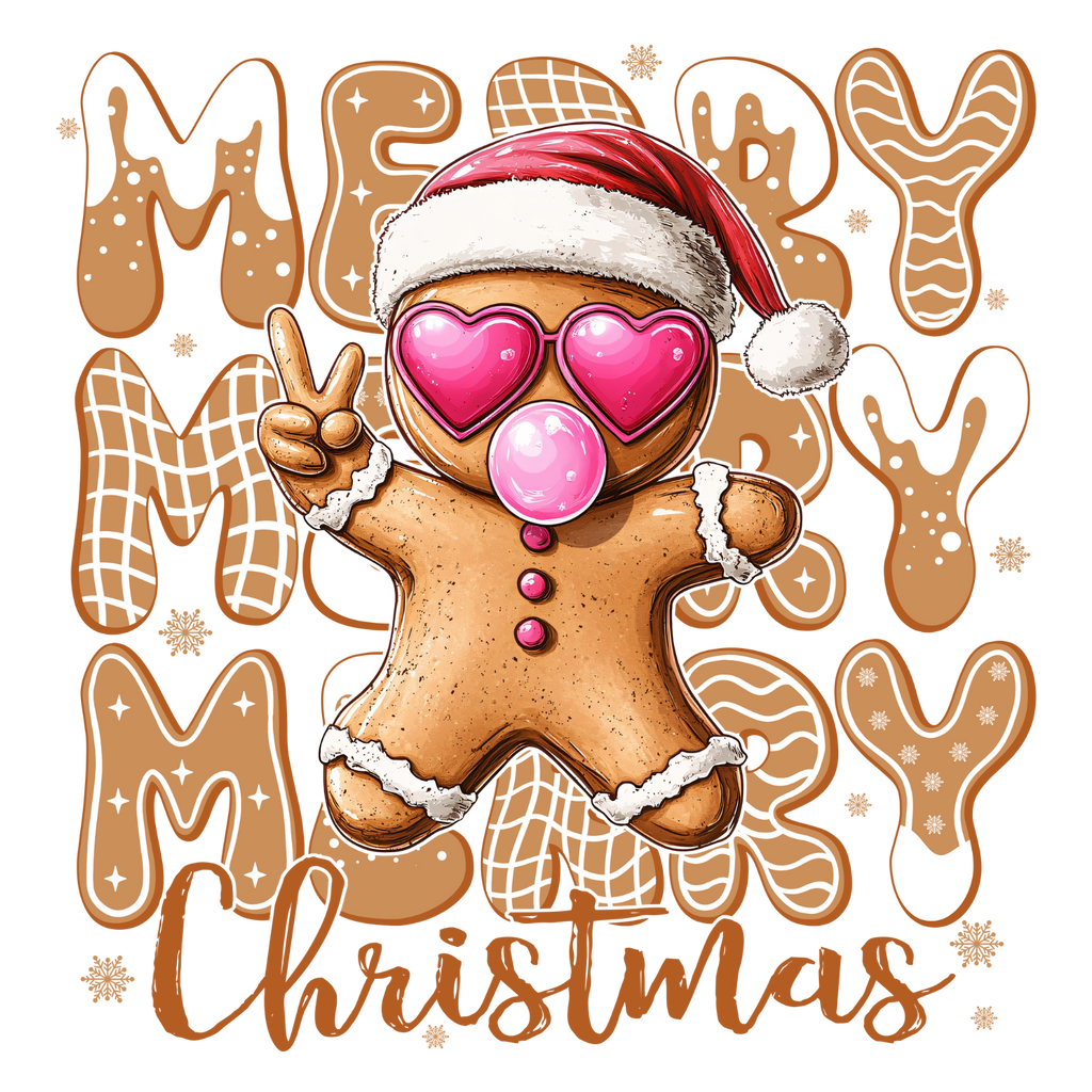 Gingerbread Merry Christmas