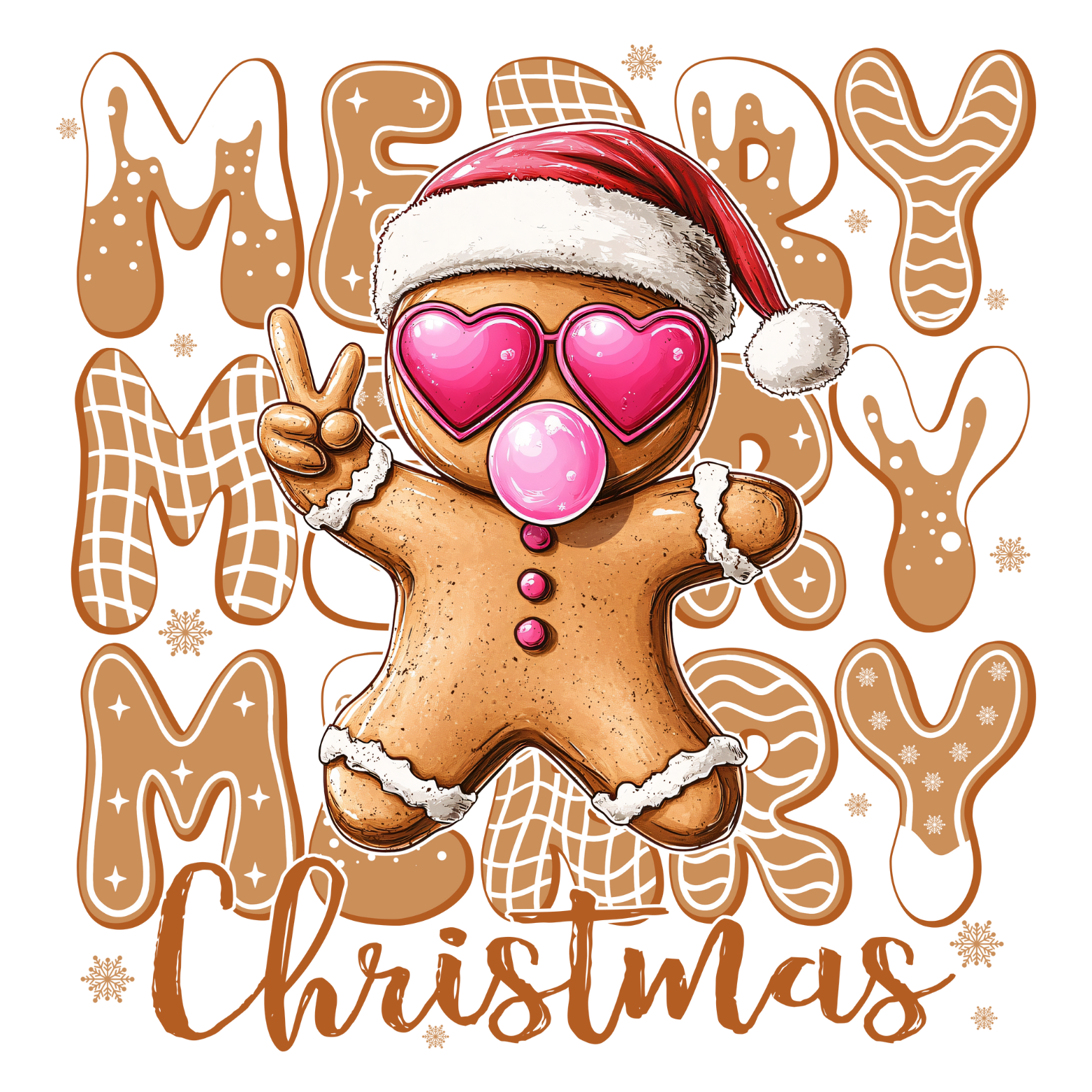 Gingerbread Merry Christmas