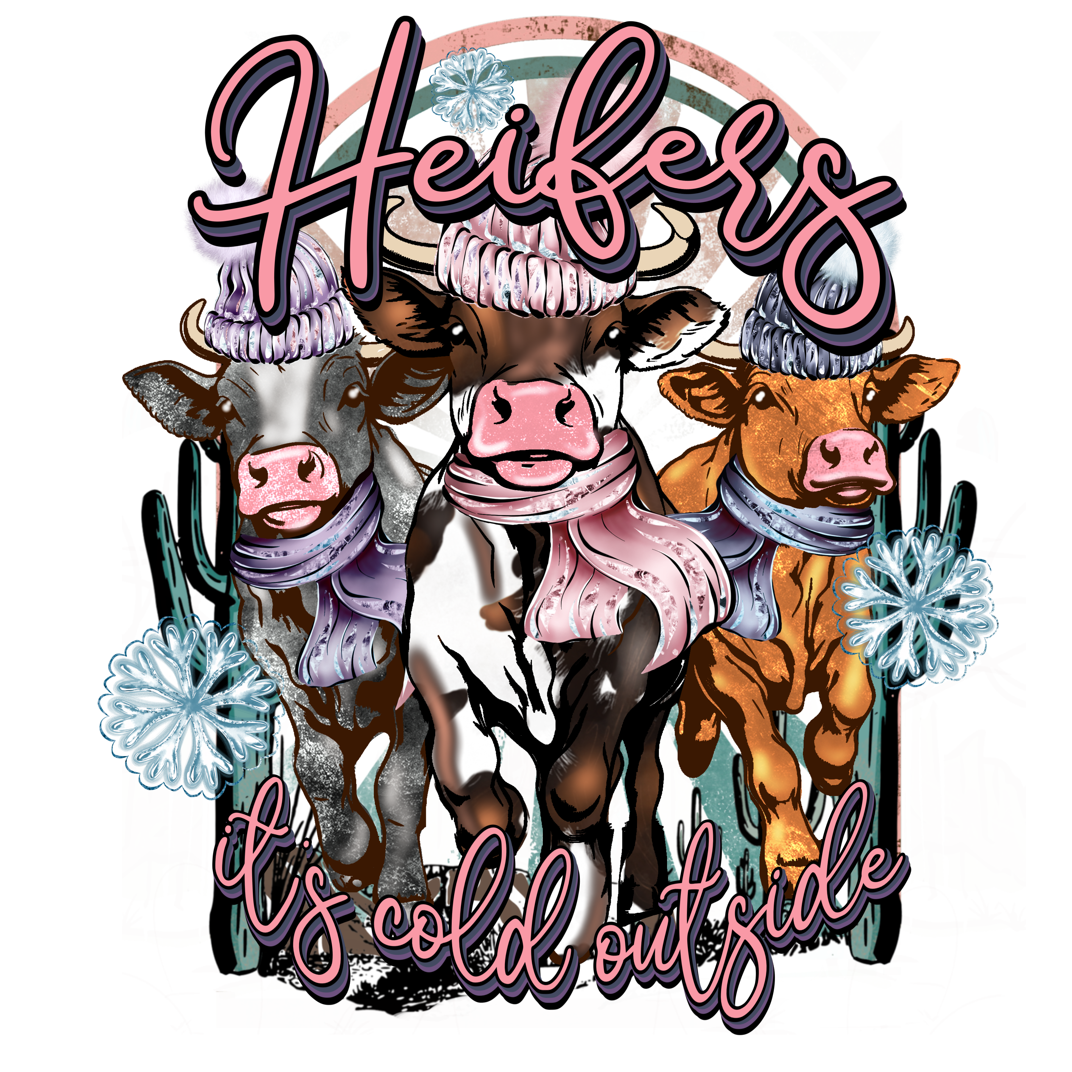 Heifers its cold outside