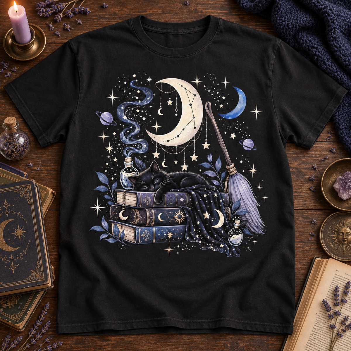Witchy Books Graphic