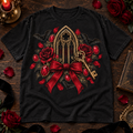Key and Roses Graphic