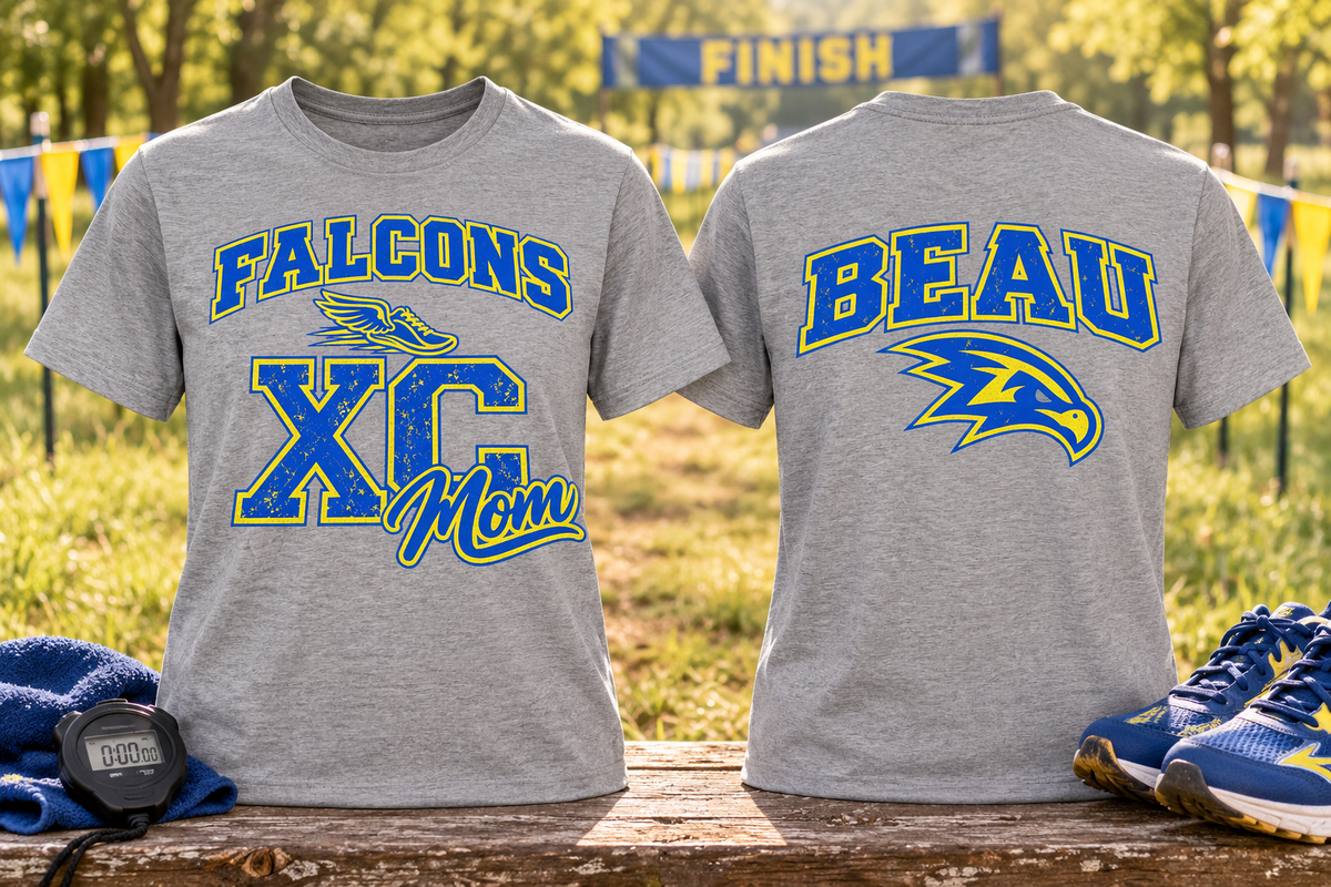 Falcons Cross Country Mom Graphic