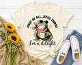 First of All Jesus thinks I’m a delight