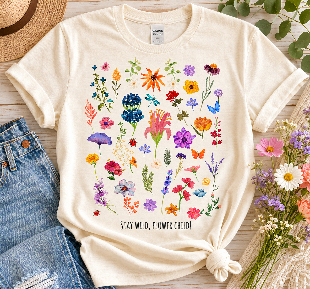 Stay Wild Flower Child