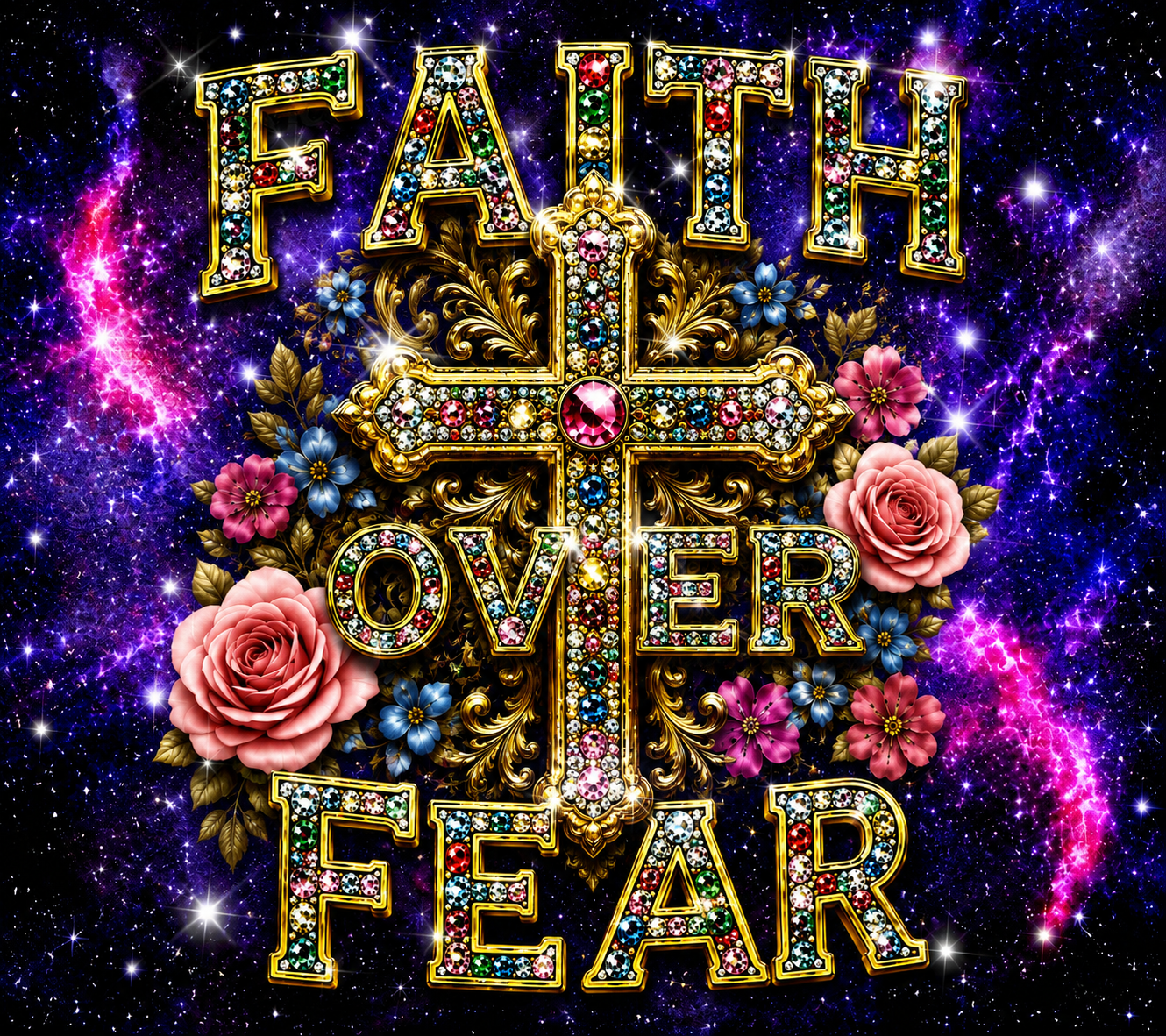 Faith Over Fear Celestial