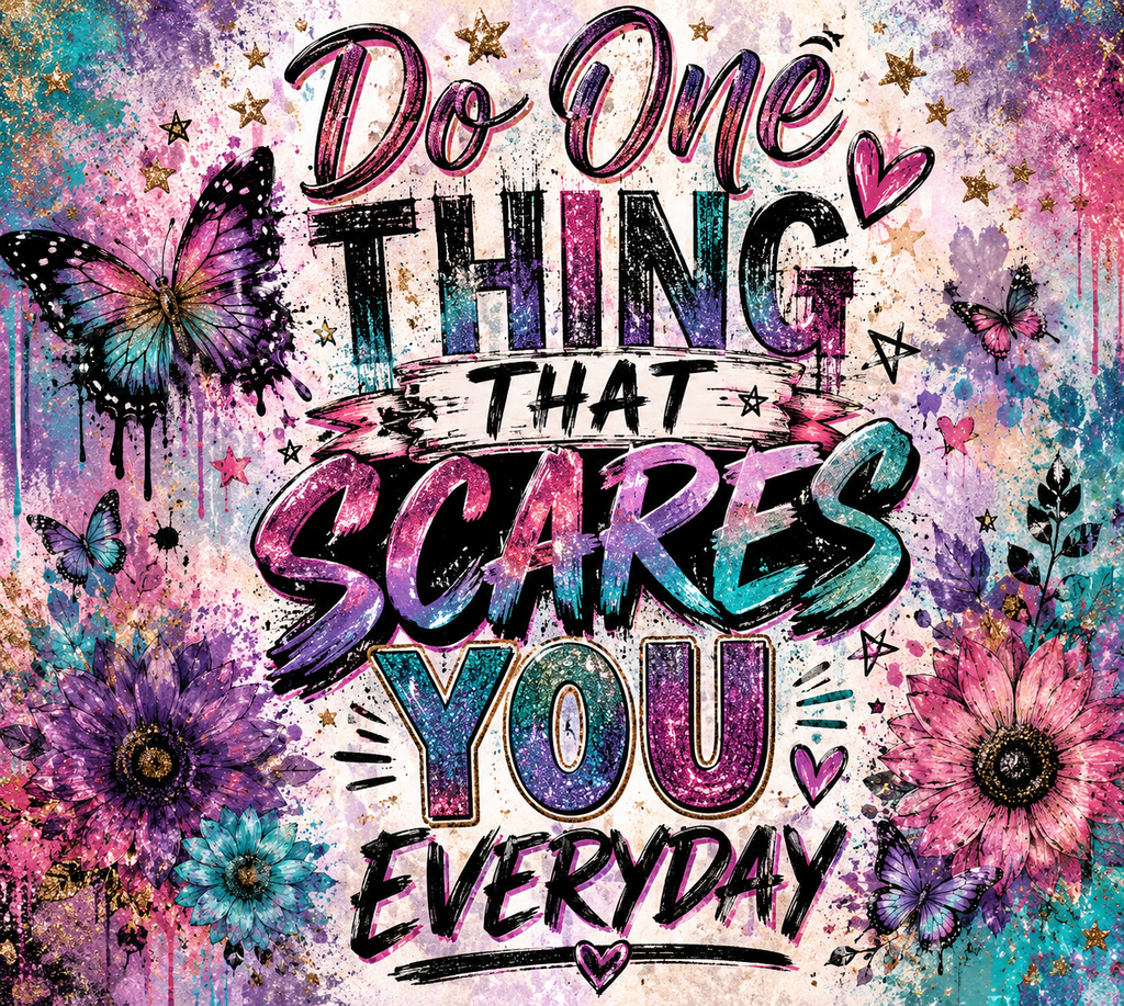Do one thing that scares you everyday