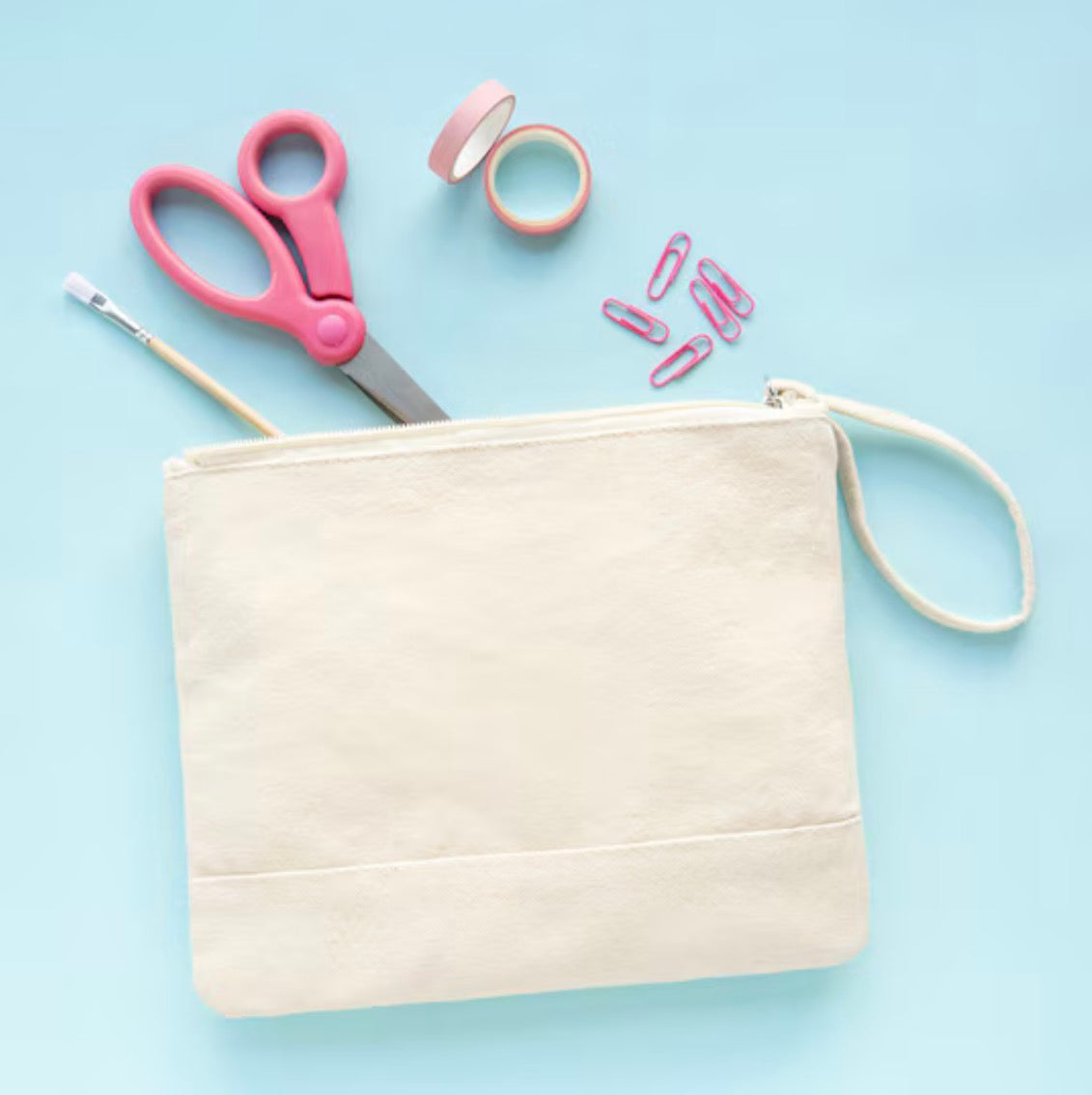 Canvas Zipper Pouch