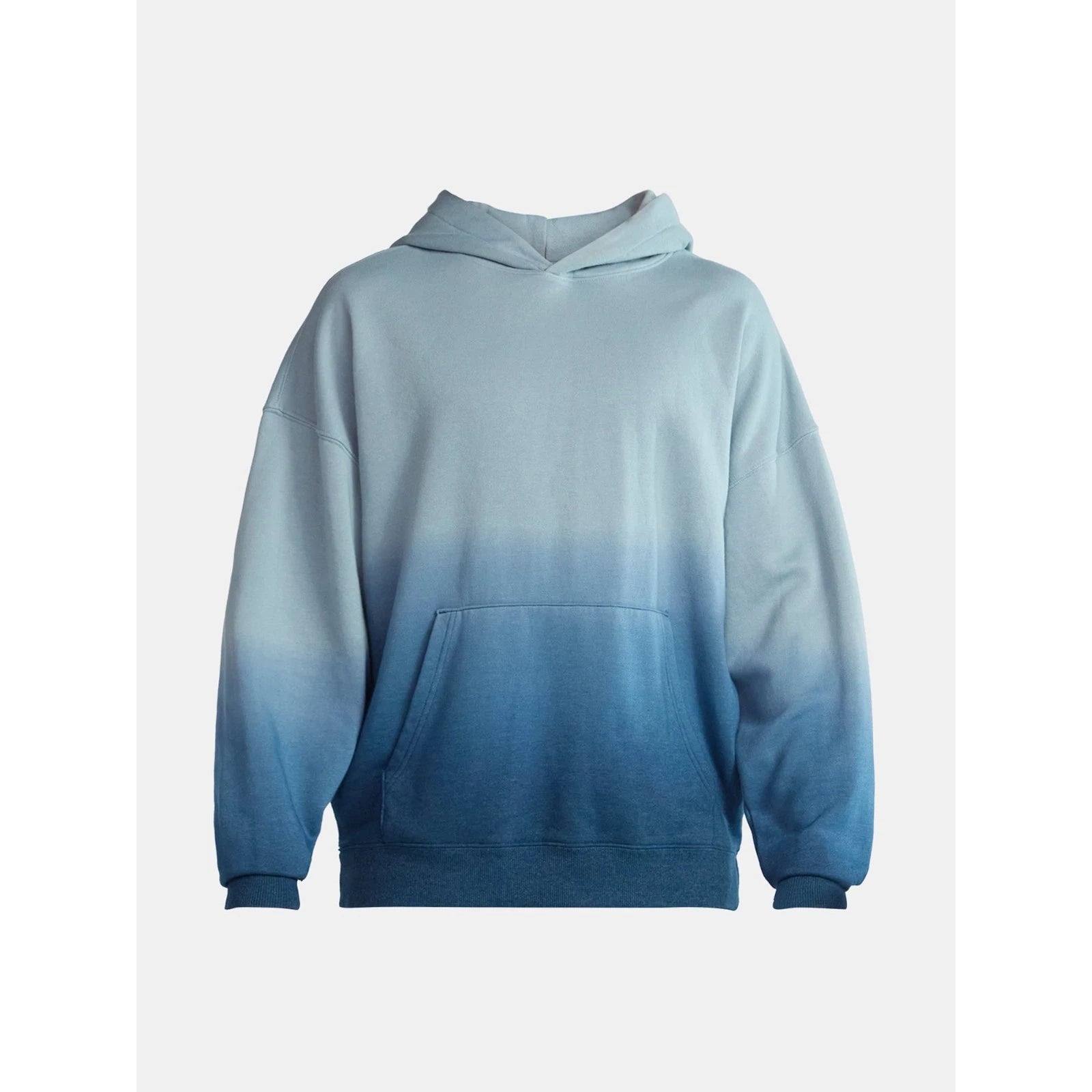 No Boundaries Blue Dip Dye Oversized Hoodie