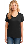 Port & Company Women's Core Cotton V-Neck Tee