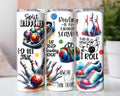 Bowling 20oz skinny Tumbler