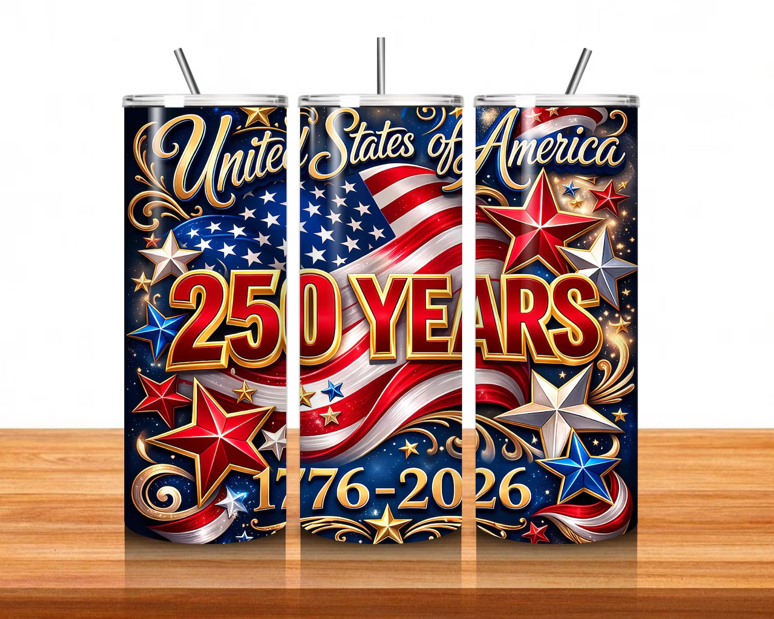USA 250th Anniversary Tumbler 3